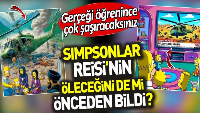 Simpsonlar Reisi'nin öleceğini de mi bildi? Gerçeği öğrenince çok şaşıracaksınız