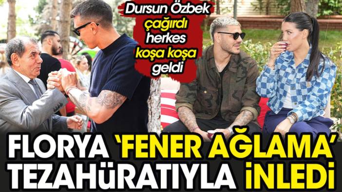 Galatasaray'da dev buluşma. Florya 'Fener ağlama' diye inledi