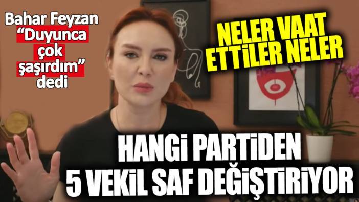 AKP transfer için kesenin ağzını açtı! Hangi partiden beş vekil saf değiştiriyor