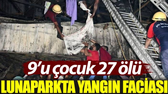 Lunaparkta yangın faciası: 9’u çocuk 27 ölü