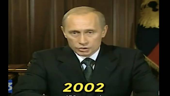Putin'in yıllar içindeki değişimi görenleri şaşırttı