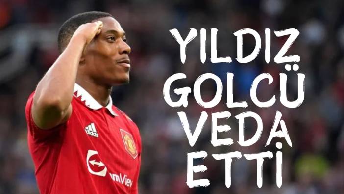 Yıldız golcü veda etti