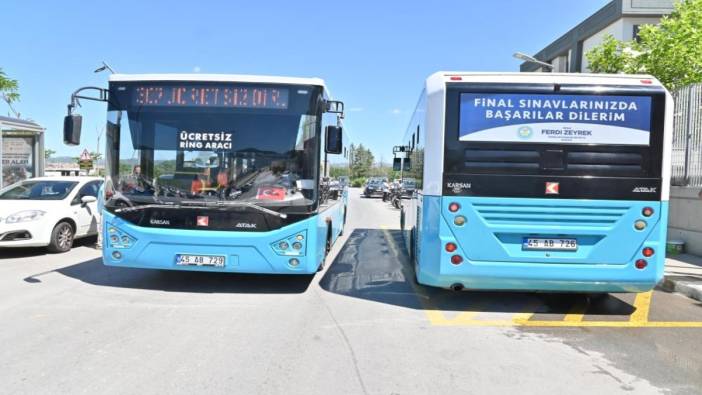 Üniversitesi öğrencileri için ücretsiz ring seferleri başladı