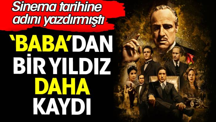 Baba'dan bir yıldız daha kaydı