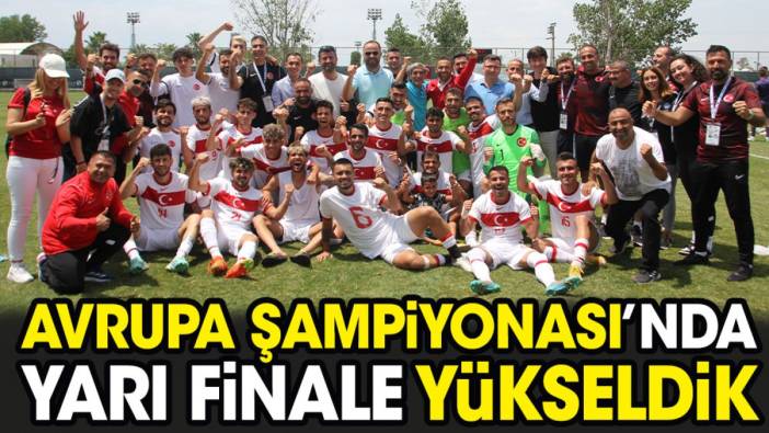 Milliler İngiltere'ye 2-0 yendi. Avrupa Şampiyonası'nda yarı finale çıktı