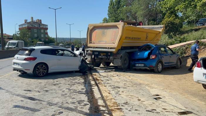 Kartal'da zincirleme kaza: 3 yaralı