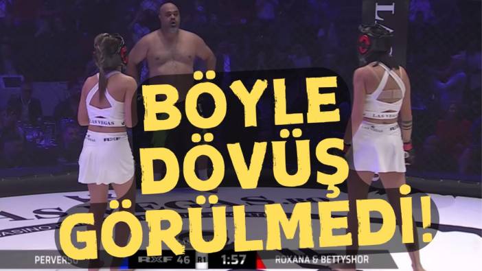 Böyle dövüş görülmedi