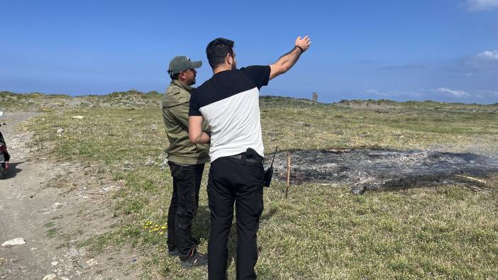 Milleyha Sulak Alanı'nda polis denetimi