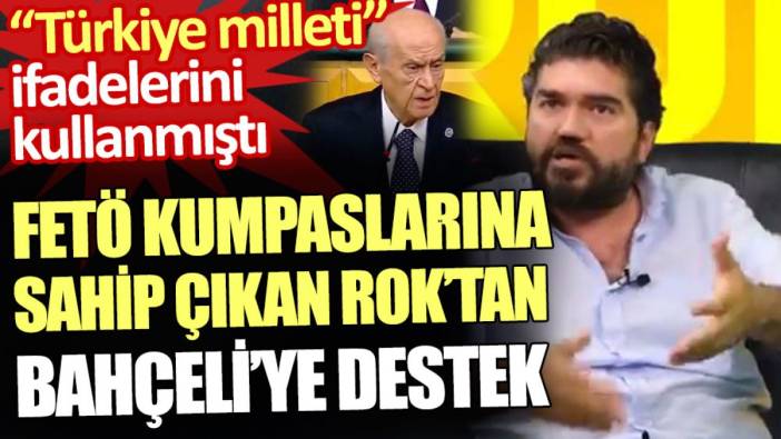 FETÖ kumpaslarına sahip çıkan ROK’tan Türkiye milleti diyen Bahçeli’ye destek