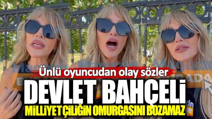 Seren Serengil: Devlet Bahçeli milliyetçiliğin omurgasını bozamaz