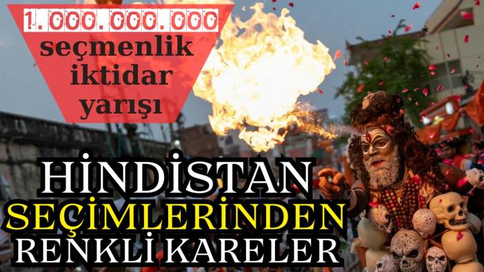 1 milyar seçmenlik iktidar yarışı. Hindistan seçimlerinden renkli kareler