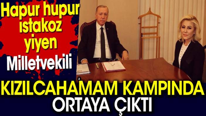 Istakozcu Şebnem Bursalı Kızılcahamam kampında ortaya çıktı