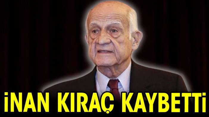 İnan Kıraç kaybetti