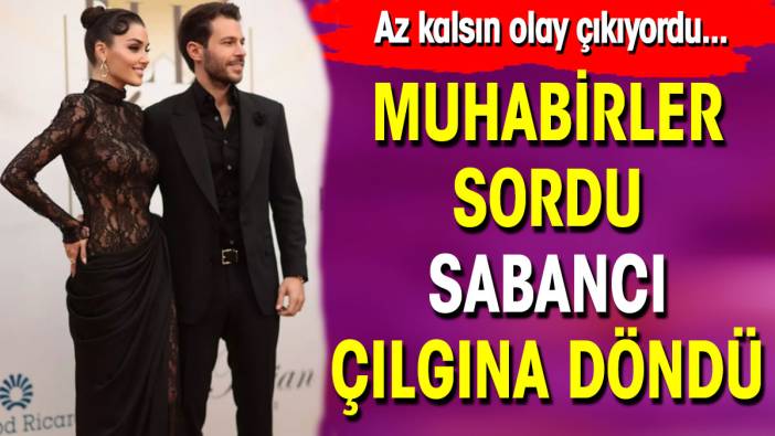 Hakan Sabancı az kalsın magazincilerle birbirine giriyordu