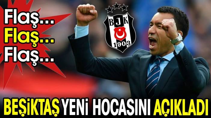 Flaş... Flaş... Beşiktaş yeni hocasını açıkladı