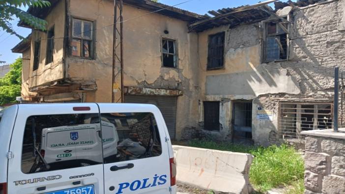 Ankara'da metruk binada 15 günlük erkek cesedi bulundu