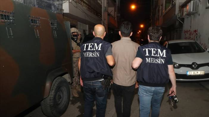 Mersin'de PKK/KCK operasyonu! 12 zanlı yakalandı