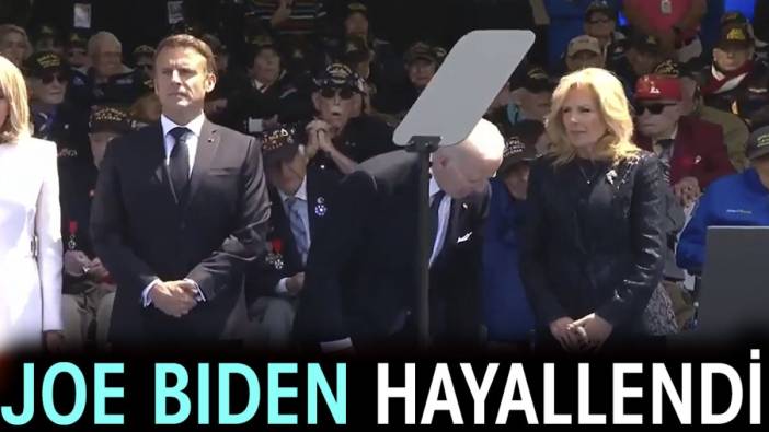 Joe Biden hayallendi