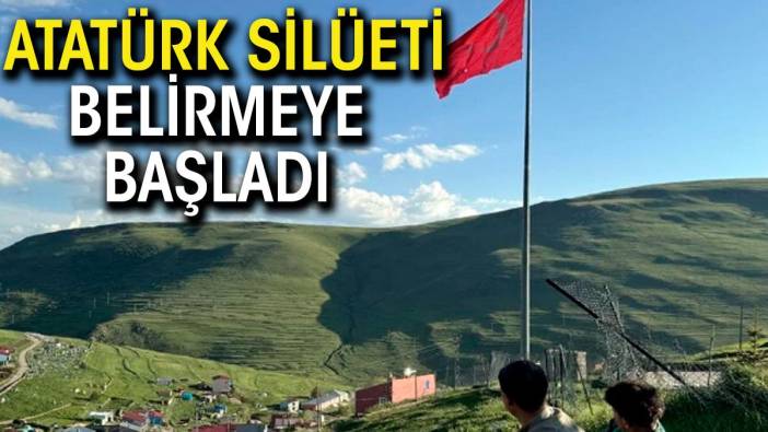 Ardahan'daki Atatürk silüeti belirmeye başladı