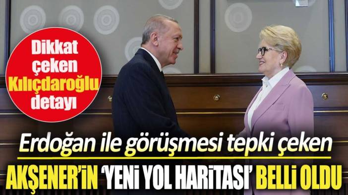 Akşener’in yeni yol haritası belli oldu. Dikkat çeken Kılıçdaroğlu detayı