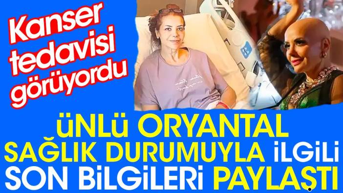 Tanyeli sağlık durumuyla ilgili son bilgileri paylaştı. Kanser tedavisi görüyordu