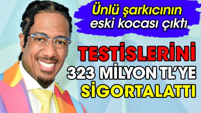 Ünlü şarkıcının eski kocası çıktı. Testislerini 323 milyon TL’ye sigortalattı