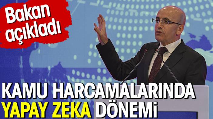 Kamu harcamalarında yapay zeka dönemi. Mehmet Şimşek açıkladı