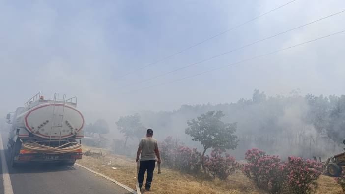 Hatıra Ormanında yangın