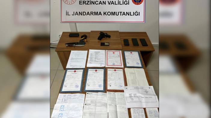 Erzincan’daki tefecilik operasyonunda 2 tutuklama