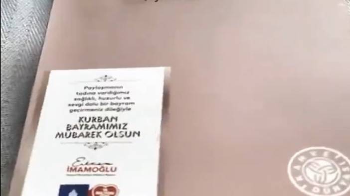 İBB'nin Kurban Bayramı hediyesi iddiası tartışma konusu oldu