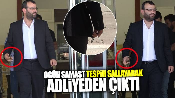 Ogün Samast adliyeden tespih sallayarak çıktı