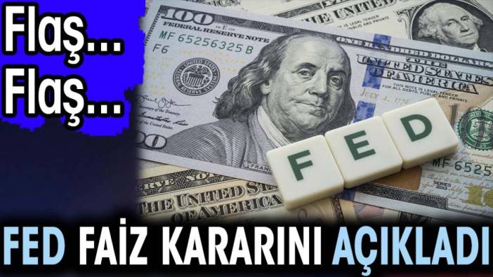 Fed faiz kararını açıkladı (12 Haziran 2024)