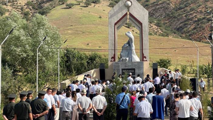 Kırgızistan'da kurbanlar anıldı