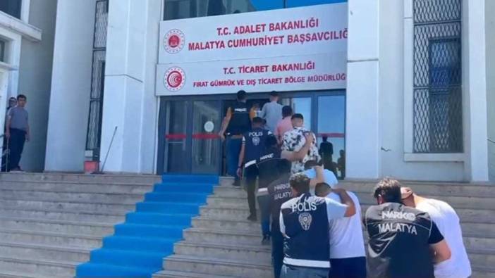 Malatya'da 'torbacı' operasyonu. 21 gözaltı