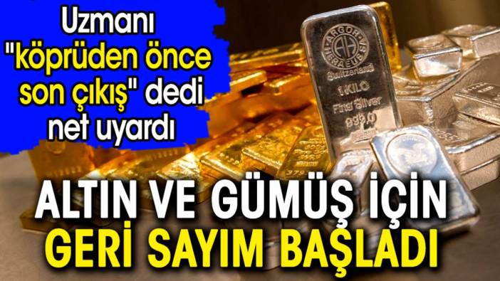 Altın ve gümüş için geri sayım başladı