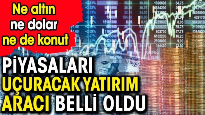 Ne altın ne dolar ne de konut. Piyasaları uçuracak yatırım aracı belli oldu