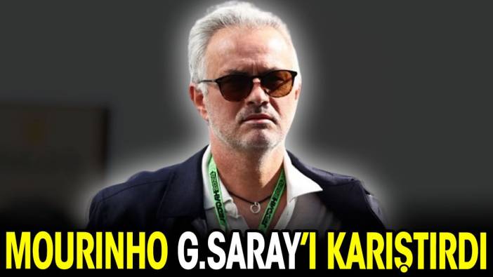 Mourinho Galatasaray'ı karıştırdı