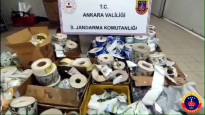 Ankara'da 95 ton sahte gıda ele geçirildi. İnsan sağlığıyla oynayacaklardı