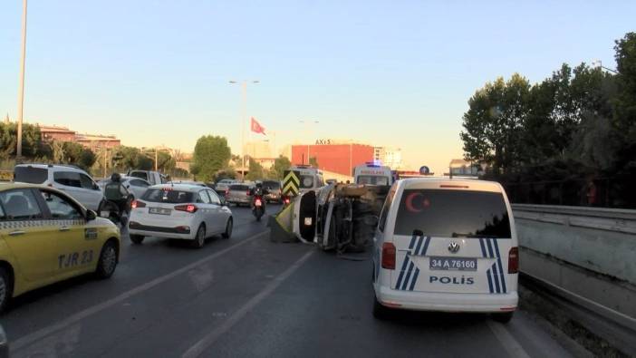 Bayrampaşa'da trafik kazası: 3 yaralı