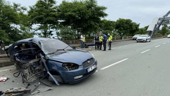 Rize'de trafik kazası: 3 ölü, 2 yaralı