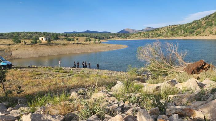 Gölete giren 15 yaşındaki çocuktan acı haber