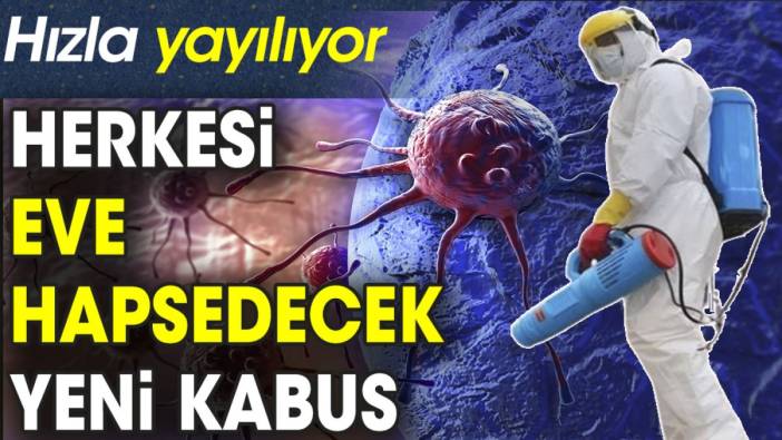 Herkesi eve hapsedecek yeni kabus. Hızla yayılıyor