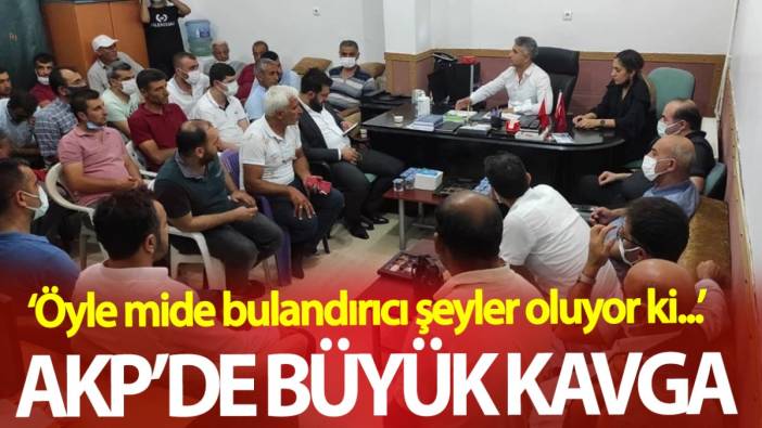 AKP’de büyük kavga! Öyle mide bulandırıcı şeyler oluyor ki…