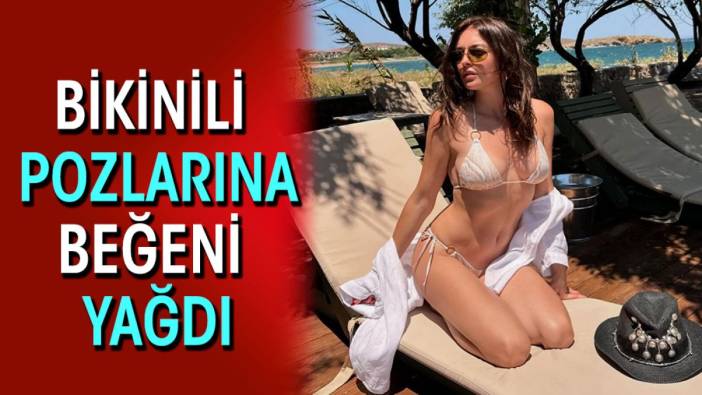 Melis Sezen'in bikinili pozlarına beğeni yağdı