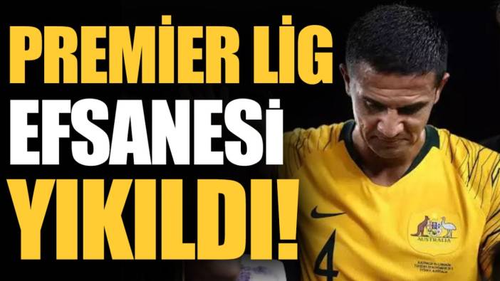 Premier Lig efsanesi yıkıldı