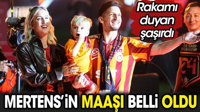 Dries Mertens'in yeni maaşı ortaya çıktı. Rakamı duyan şaşırdı