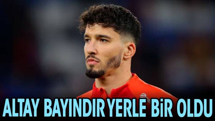 Altay Bayındır yerle bir oldu