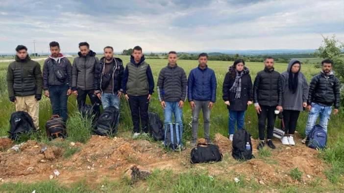 Edirne'de 807 düzensiz göçmen ve 16 organizatör yakalandı