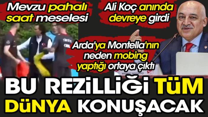 Arda'ya Montella'nın neden mobing yaptığı ortaya çıktı. Ali Koç anında devreye girdi. Mevzu pahalı saat meselesi çıktı