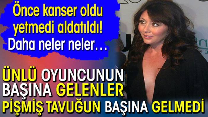 Ünlü oyuncu Shannen Doherty'in başına gelenler pişmiş tavuğun başına gelmedi